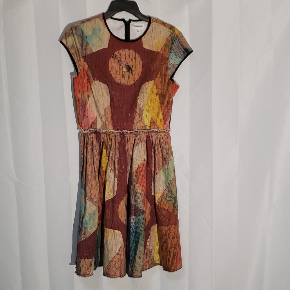 Making The Cut  Carnival Cap-Sleeve Dress Gary's Winning Look Medium